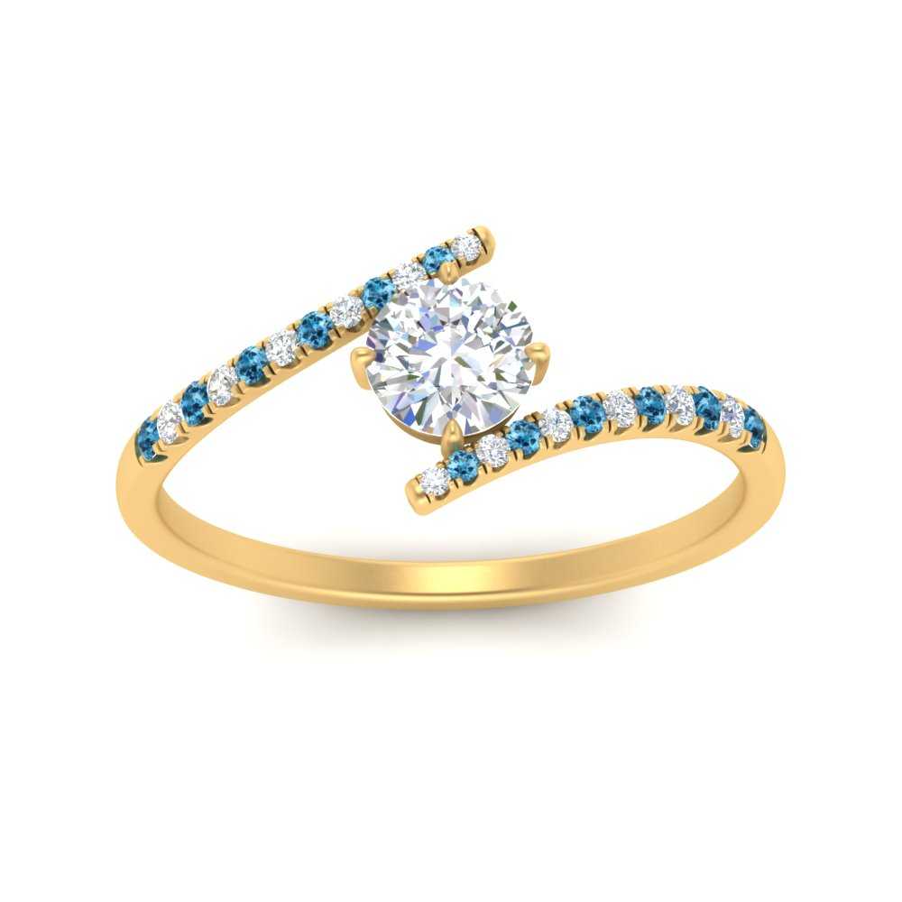 bypass-modern-round-cut-diamond-engagement-ring-with-blue-topaz-in-FD9984RORGICBLTO-NL-YG