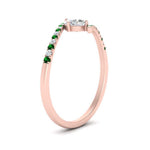 Load image into Gallery viewer, bypass-modern-round-cut-diamond-engagement-ring-with-emerald-in-FD9984RORGEMGR-NL-RG

