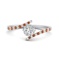 Thumbnail 35 - bypass-modern-round-cut-diamond-engagement-ring-with-orange-sapphire-in-FD9984RORGSAOR-NL-WG