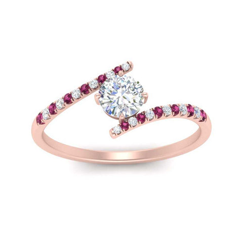 bypass-modern-round-cut-diamond-engagement-ring-with-pink-sapphire-in-FD9984RORGSADRPI-NL-RG