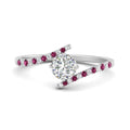 Thumbnail 26 - bypass-modern-round-cut-diamond-engagement-ring-with-pink-sapphire-in-FD9984RORGSADRPI-NL-WG