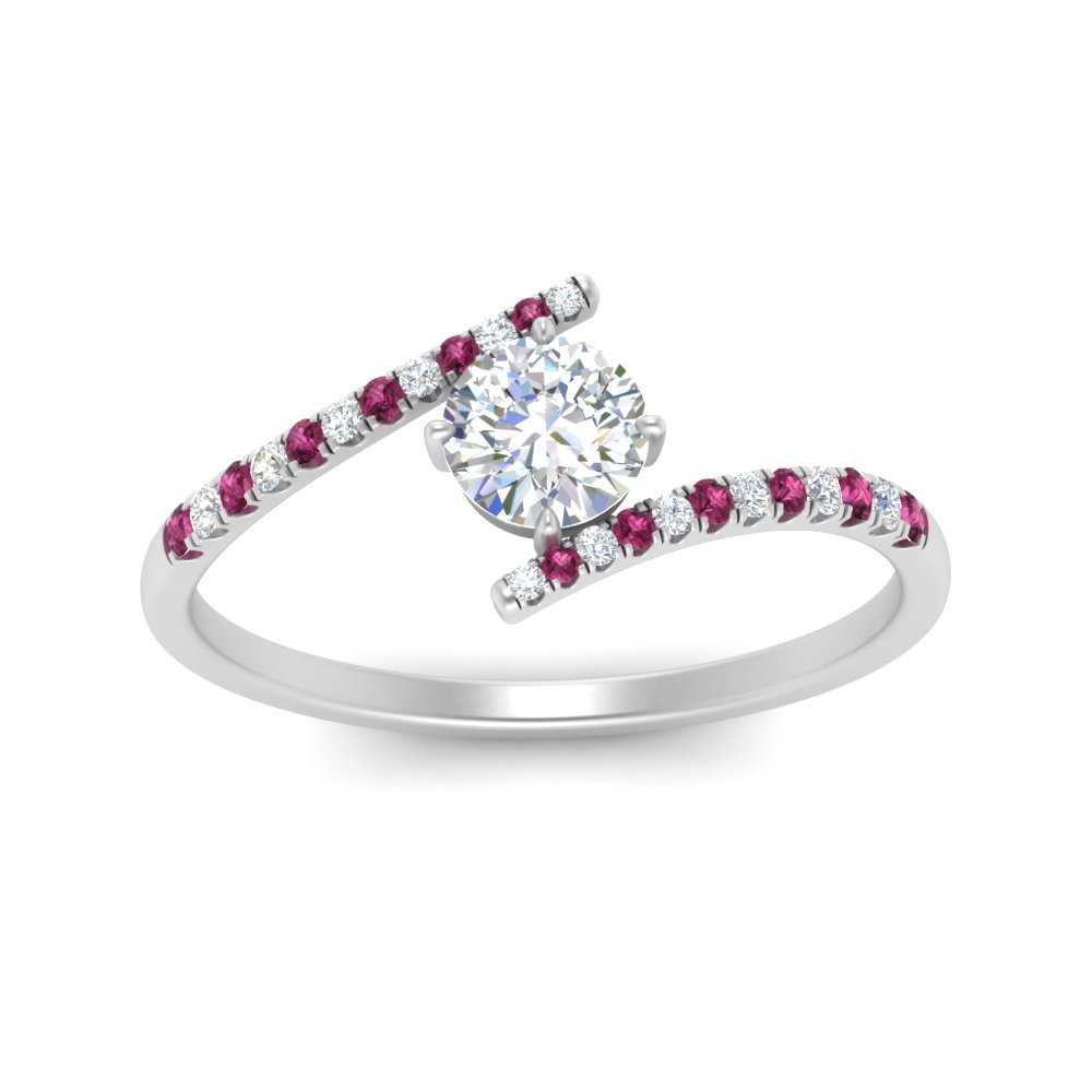 bypass-modern-round-cut-diamond-engagement-ring-with-pink-sapphire-in-FD9984RORGSADRPI-NL-WG