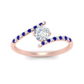 Thumbnail 15 - bypass-modern-round-cut-diamond-engagement-ring-with-sapphire-in-FD9984RORGSABL-NL-RG