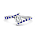 Thumbnail 17 - bypass-modern-round-cut-diamond-engagement-ring-with-sapphire-in-FD9984RORGSABL-NL-WG