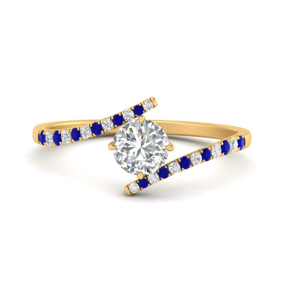bypass-modern-round-cut-diamond-engagement-ring-with-sapphire-in-FD9984RORGSABL-NL-YG