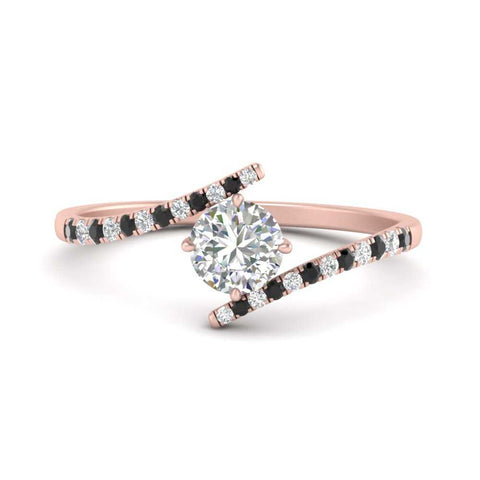 bypass-modern-round-cut-engagement-ring-with-black-diamond-in-FD9984RORGBLACK-NL-RG
