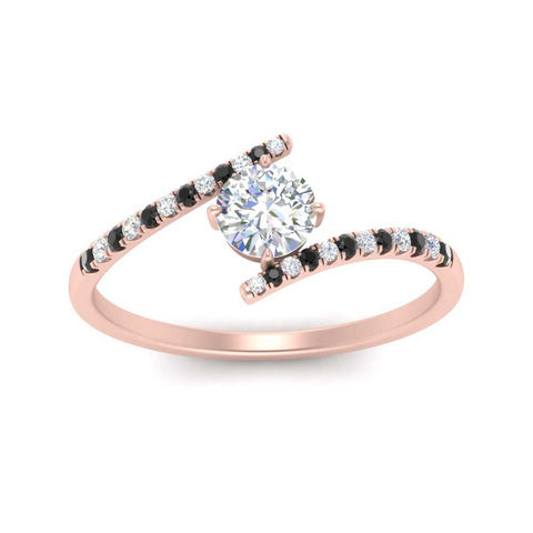 bypass-modern-round-cut-engagement-ring-with-black-diamond-in-FD9984RORGBLACK-NL-RG