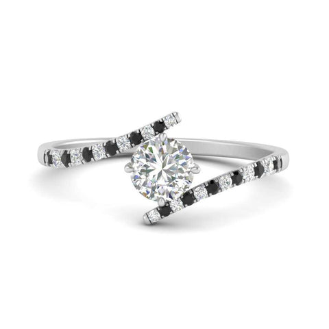 bypass-modern-round-cut-engagement-ring-with-black-diamond-in-FD9984RORGBLACK-NL-WG