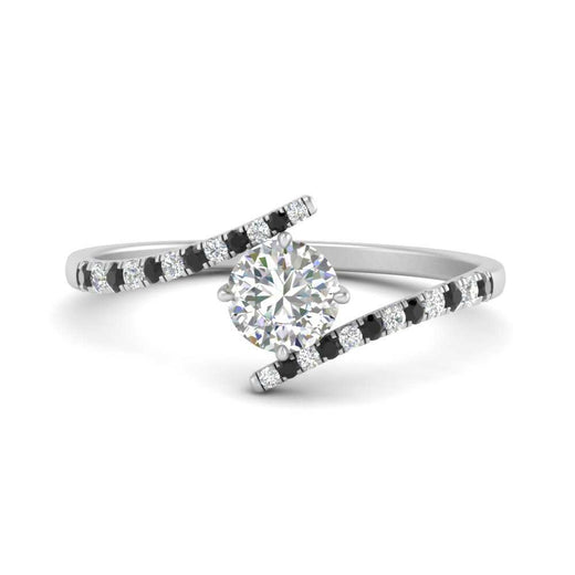 bypass-modern-round-cut-engagement-ring-with-black-diamond-in-FD9984RORGBLACK-NL-WG