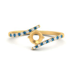 Load image into Gallery viewer, bypass-modern-semi-mount-diamond-engagement-ring-with-blue-topaz-in-FD9984SMRGICBLTO-NL-YG
