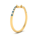 Load image into Gallery viewer, bypass-modern-semi-mount-diamond-engagement-ring-with-blue-topaz-in-FD9984SMRGICBLTO-NL-YG
