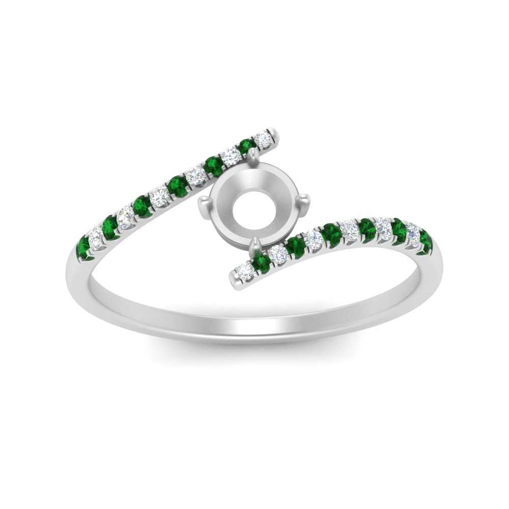 bypass-modern-semi-mount-diamond-engagement-ring-with-emerald-in-FD9984SMRGEMGR-NL-WG