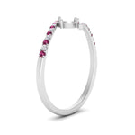 Load image into Gallery viewer, bypass-modern-semi-mount-diamond-engagement-ring-with-pink-sapphire-in-FD9984SMRGSADRPI-NL-WG
