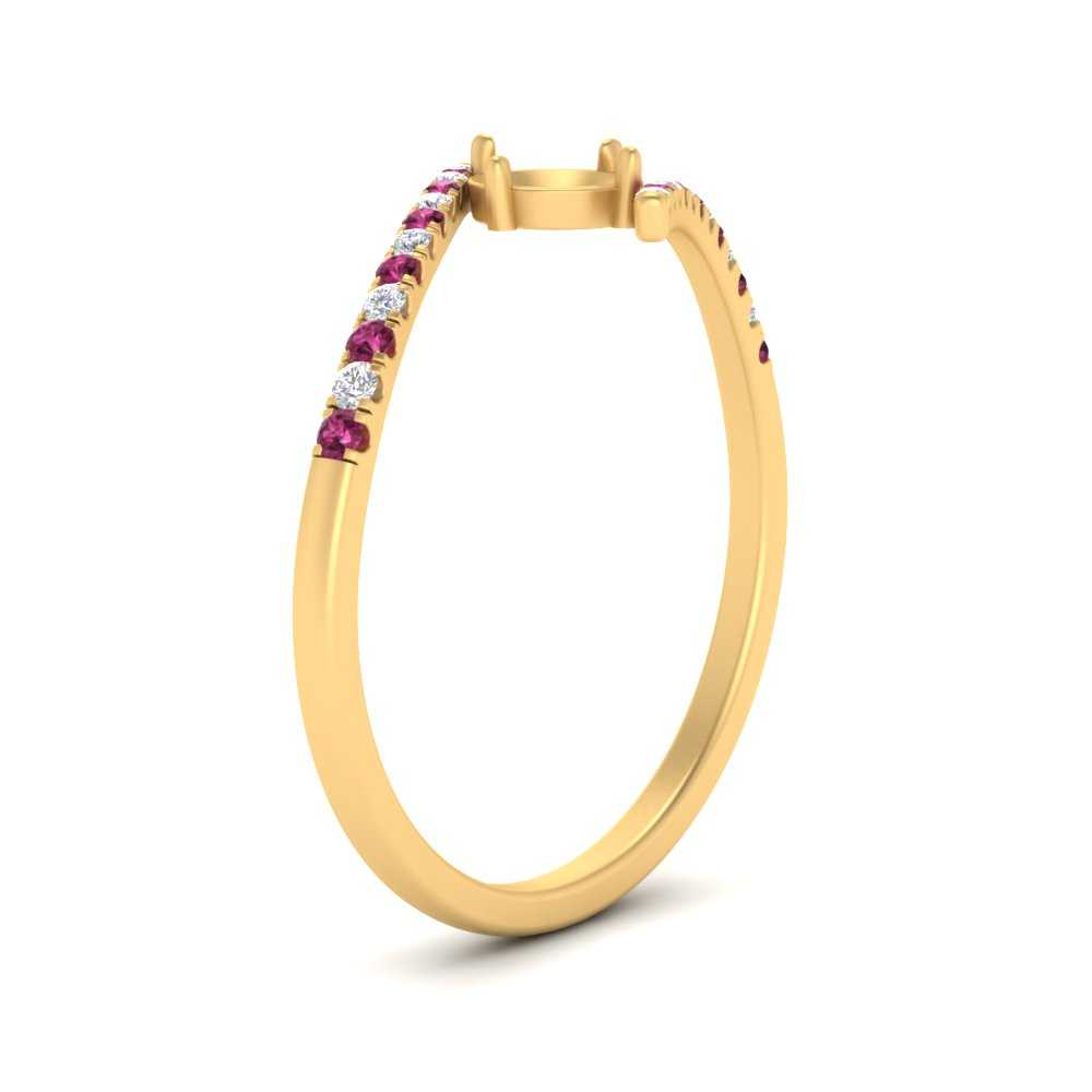bypass-modern-semi-mount-diamond-engagement-ring-with-pink-sapphire-in-FD9984SMRGSADRPI-NL-YG