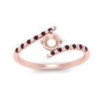 Load image into Gallery viewer, bypass-modern-semi-mount-diamond-engagement-ring-with-ruby-in-FD9984SMRGRUDR-NL-RG

