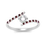 Load image into Gallery viewer, bypass-modern-semi-mount-diamond-engagement-ring-with-ruby-in-FD9984SMRGRUDR-NL-WG
