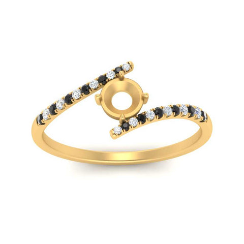 bypass-modern-semi-mount-engagement-ring-with-black-diamond-in-FD9984SMRGBLACK-NL-YG