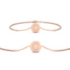 Load image into Gallery viewer, Alphabet disc diamond bracelet