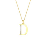 Load image into Gallery viewer, capital-d-alphabet-diamond-pendant-in-FDPD11292D-NL-YG
