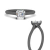 Load image into Gallery viewer, cathedral-flat-band-asscher-cut-diamond-ring-in-black-gold-fdenr431asangle3-nl-bg.jpg?v=1760431541