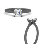 Load image into Gallery viewer, cathedral-flat-band-asscher-cut-diamond-ring-in-black-gold-fdenr431asangle3-nl-bg.jpg?v=1760431541
