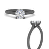 Load image into Gallery viewer, cathedral-flat-band-cushion-cut-diamond-ring-in-black-gold-fdenr431cuangle3-nl-bg.jpg?v=1760431546