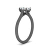 Load image into Gallery viewer, cathedral-flat-band-oval-shaped-diamond-ring-in-black-gold-fdenr431ovangle2-nl-bg.jpg?v=1760431562