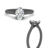 Load image into Gallery viewer, cathedral-flat-band-oval-shaped-diamond-ring-in-black-gold-fdenr431ovangle3-nl-bg.jpg?v=1760431563