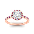 Thumbnail 59 - cathedral-halo-round-pink-sapphire-engagement-ring-in-rose-gold-fdenr11704rogsadrpiangle5-nl-rg.jpg
