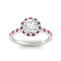 Thumbnail 35 - cathedral-halo-round-pink-sapphire-engagement-ring-in-white-gold-fdenr11704rogsadrpiangle5-nl-wg.jpg