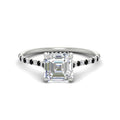 Thumbnail 45 - cathedral-hidden-halo-asscher-cut-black-diamond-ring-in-white-gold-FD9788ASRGBLACK-NL-WG