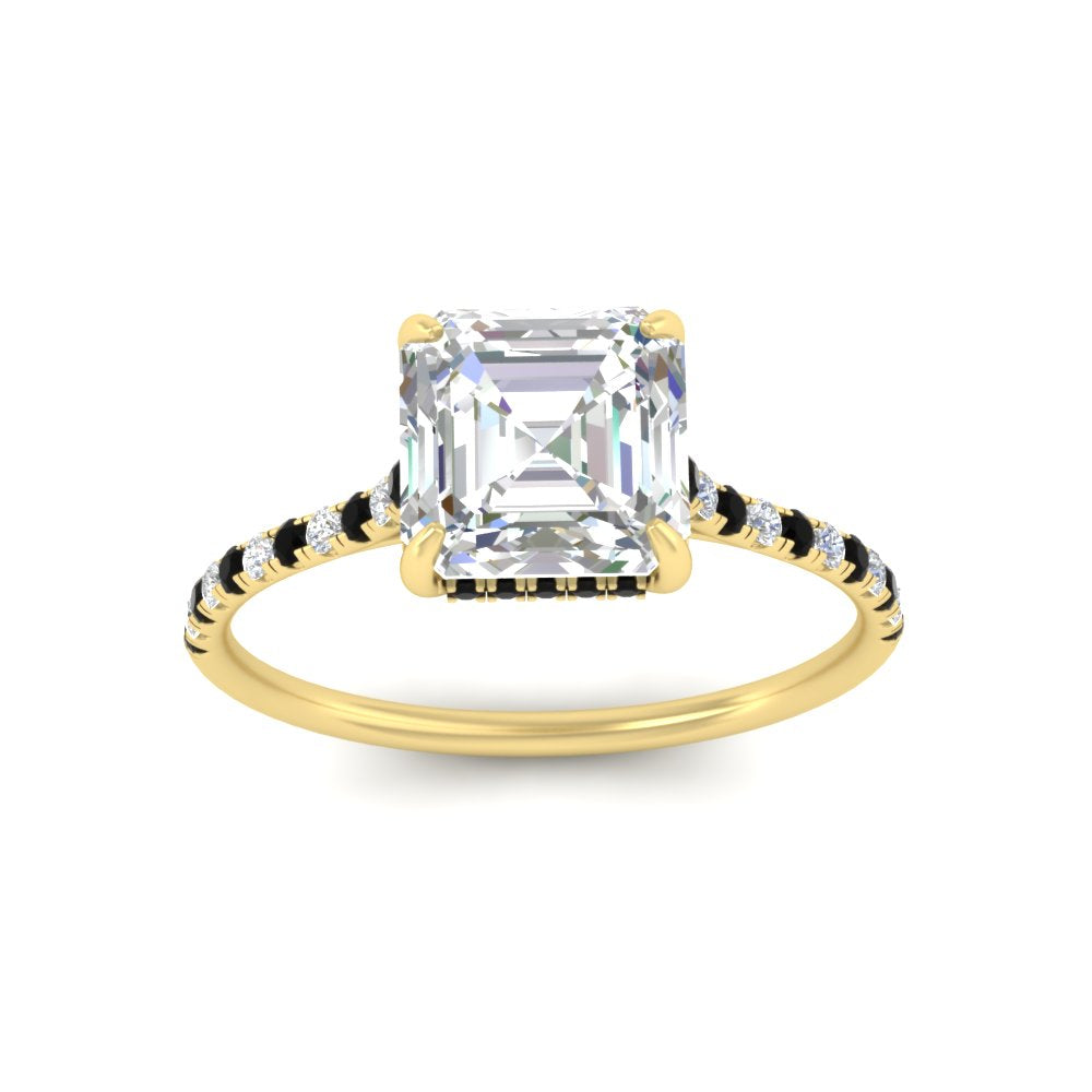 cathedral-hidden-halo-asscher-cut-black-diamond-ring-in-yellow-gold-FD9788ASRGBLACK-NL-YG