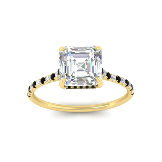 cathedral-hidden-halo-asscher-cut-black-diamond-ring-in-yellow-gold-FD9788ASRGBLACK-NL-YG