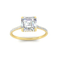 Thumbnail 50 - cathedral-hidden-halo-asscher-cut-diamond-ring-in-yellow-gold-FD9788-ASR-NL-YG