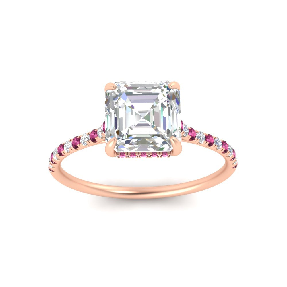 cathedral-hidden-halo-asscher-cut-pink-sapphire-ring-in-rose-gold-FD9788ASRGSADRPI-NL-RG