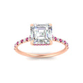 Thumbnail 10 - cathedral-hidden-halo-asscher-cut-pink-sapphire-ring-in-rose-gold-FD9788ASRGSADRPI-NL-RG