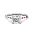 Thumbnail 33 - cathedral-hidden-halo-asscher-cut-pink-sapphire-ring-in-white-gold-FD9788ASRGSADRPI-NL-WG