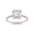 Thumbnail 34 - cathedral-hidden-halo-asscher-cut-pink-sapphire-ring-in-white-gold-FD9788ASRGSADRPI-NL-WG