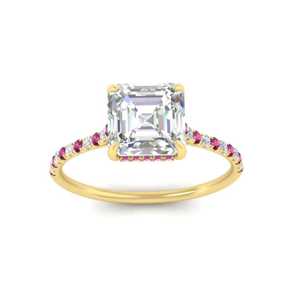 cathedral-hidden-halo-asscher-cut-pink-sapphire-ring-in-yellow-gold-FD9788ASRGSADRPI-NL-YG