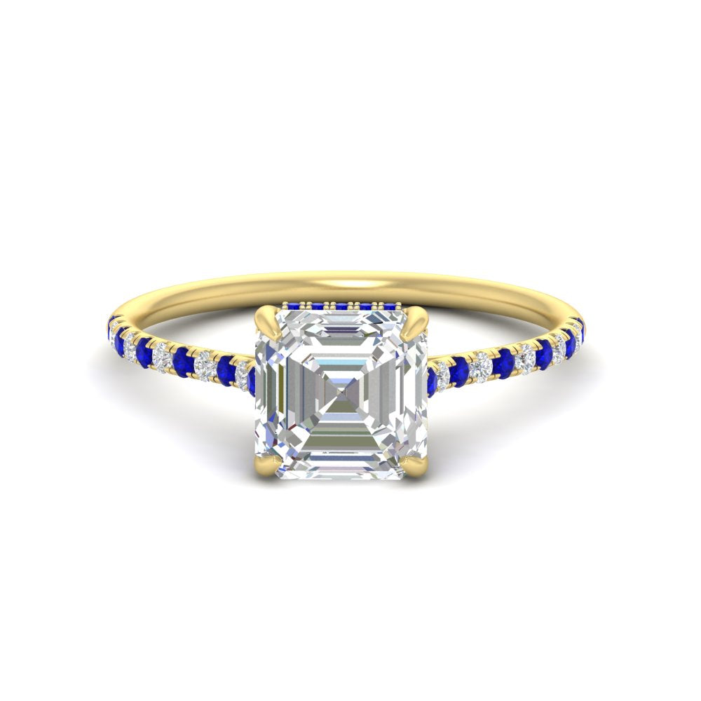 cathedral-hidden-halo-asscher-cut-sapphire-ring-in-yellow-gold-FD9788ASRGSABL-NL-YG