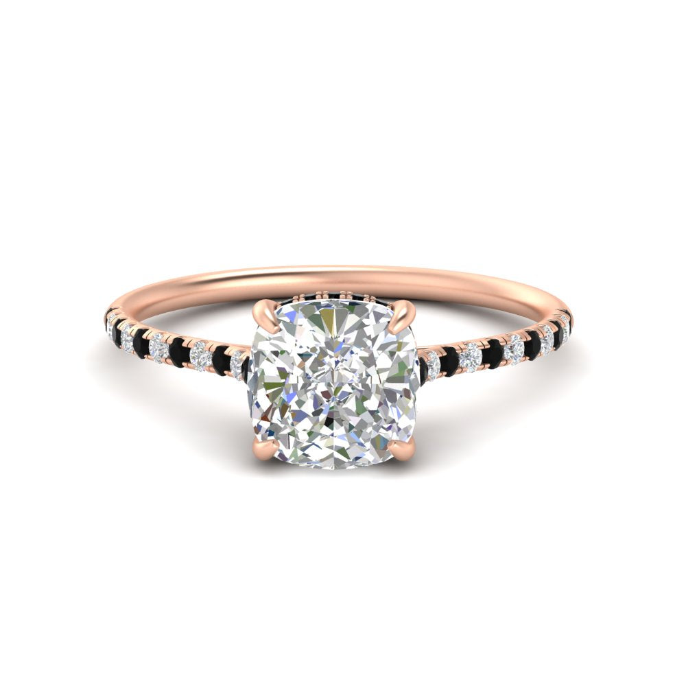 cathedral-hidden-halo-cushion-cut-black-diamond-ring-in-rose-gold-FD9788CURGBLACK-NL-RG