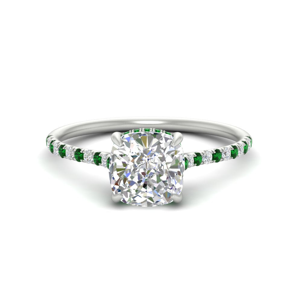 cathedral-hidden-halo-cushion-cut-emerald-ring-in-white-gold-FD9788CURGEMGR-NL-WG