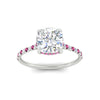 Load image into Gallery viewer, cathedral-hidden-halo-cushion-cut-pink-sapphire-ring-in-white-gold-FD9788CURGSADRPI-NL-WG