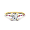 Load image into Gallery viewer, cathedral-hidden-halo-cushion-cut-pink-sapphire-ring-in-yellow-gold-FD9788CURGSADRPI-NL-YG