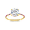 Load image into Gallery viewer, cathedral-hidden-halo-cushion-cut-pink-sapphire-ring-in-yellow-gold-FD9788CURGSADRPI-NL-YG