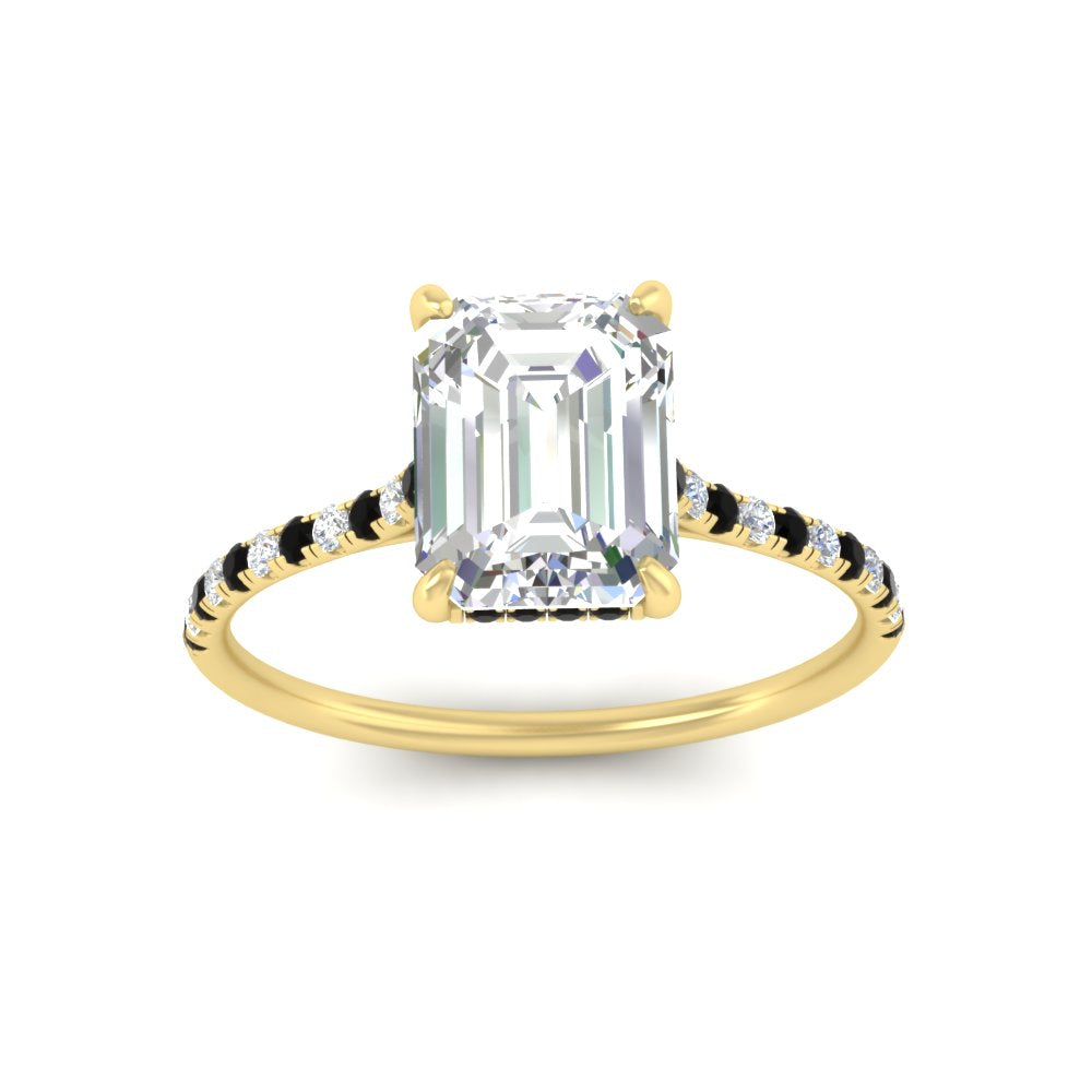 cathedral-hidden-halo-emerald-cut-black-diamond-ring-in-yellow-gold-FD9788EMRGBLACK-NL-YG
