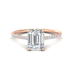 Load image into Gallery viewer, cathedral-hidden-halo-emerald-cut-diamond-ring-in-rose-gold-FD9788EMR-NL-RG
