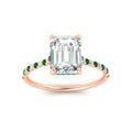 Thumbnail 29 - cathedral-hidden-halo-emerald-cut-emerald-ring-in-rose-gold-FD9788EMRGEMGR-NL-RG