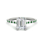 Load image into Gallery viewer, cathedral-hidden-halo-emerald-cut-emerald-ring-in-white-gold-FD9788EMRGEMGR-NL-WG
