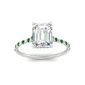 Thumbnail 54 - cathedral-hidden-halo-emerald-cut-emerald-ring-in-white-gold-FD9788EMRGEMGR-NL-WG